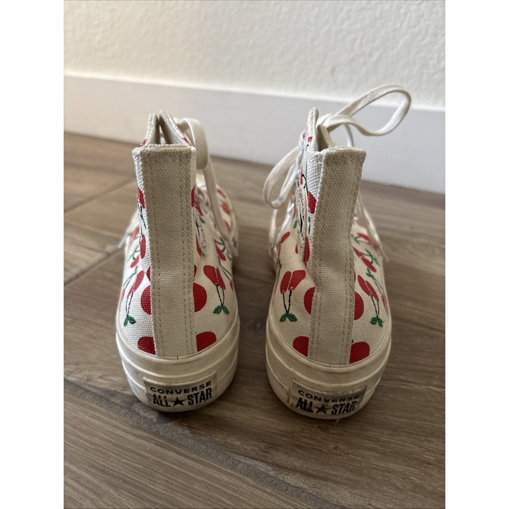 Converse Chuck Taylor AS Platform Cherries Shoe, Size 5 Women's - Picture 4 of 8